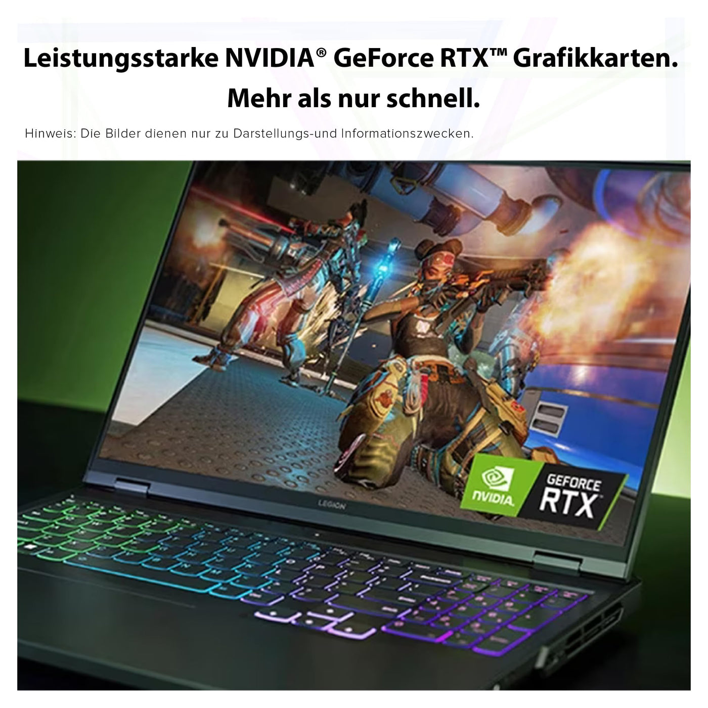 Lenovo Legion Pro 5i Gaming Laptop, Intel Core i5-14500HX, 64 GB DDR5 RAM, 2 TB PCIe SSD, 16" WQXGA, NVIDIA GeForce RTX 4050, Backlit QWERTZ Tastatur, Windows 11 Home, Grey