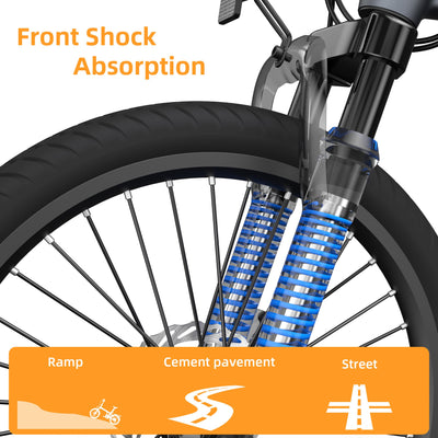 ADO E-Bike Air20Pro, E Fahrrad,BAFANG Bürstenloser Motor,klapprad e-Bike,Riemenantrieb,Dual-Modus-Umschaltung,e Bike 20 Zoll, 2 Gang, ADO Smart APP,3,5-Zoll-IPS-Display,ebike Damen/Herren (Blue)