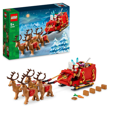 LEGO Seasons and Occasions – Kreatives Spielset – Weihnachtsspielzeug für Kinder ab 9 Jahren mit Minifigur, Rentieren, Gitarre, Teddybär und Skiern – Geschenkidee und Weihnachtsdekoration – 40499