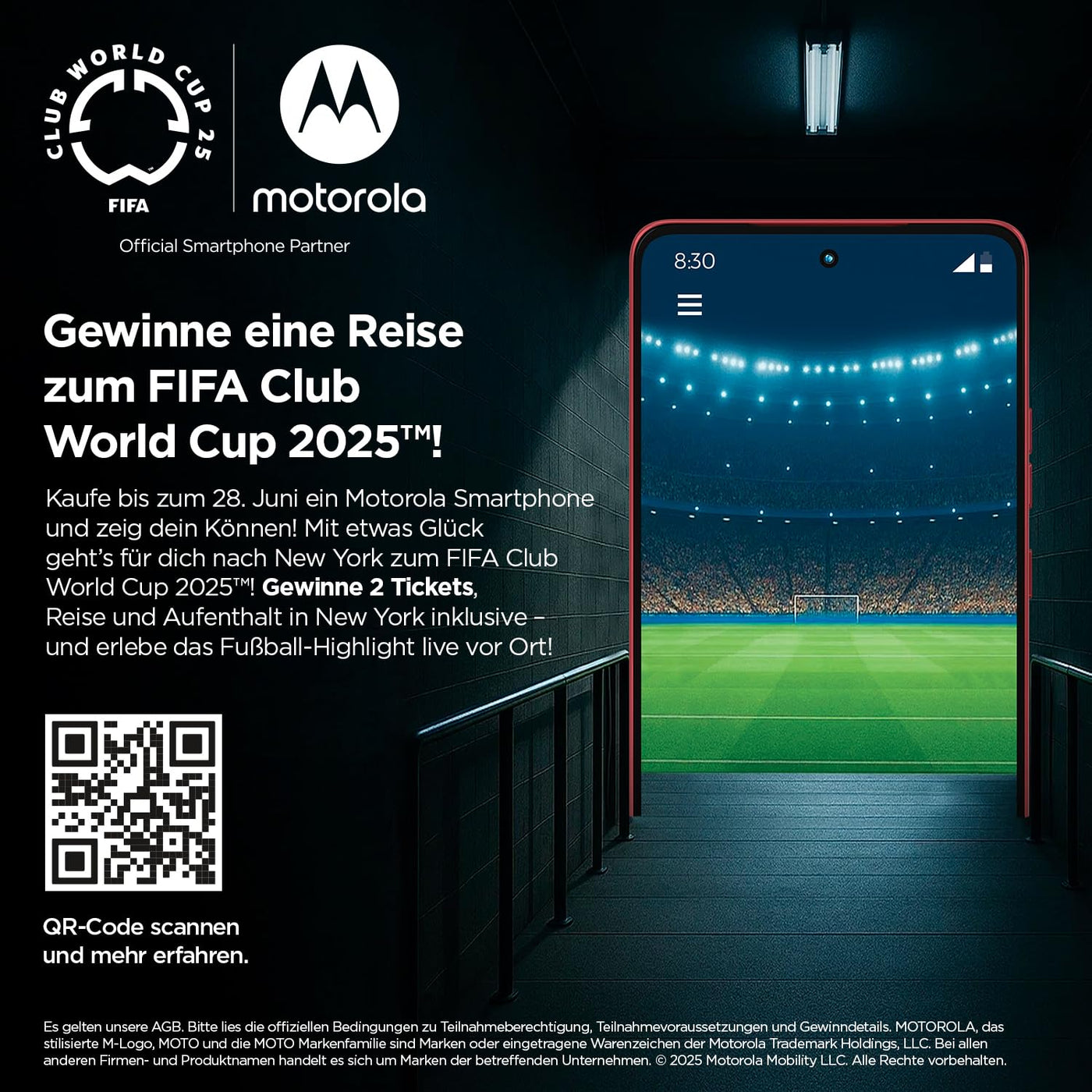 Motorola Moto g86 5G Smartphone (6,67“-Super-HD-Display, 50-MP-Kamera mit Moto-AI, 8/256 GB, 5100 mAh, Android 15) Pantone Spellbound, inkl. Schutzcover