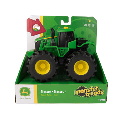 John Deere 46656 Traktor, Monster Treads mit Licht & Sound in Grün, Spielzeug Traktor mit Licht und Sound Effekten, Zum Spielen und Sammeln, Geschenke für Kinder, Spielzeug für Kinder ab 3 Jahren