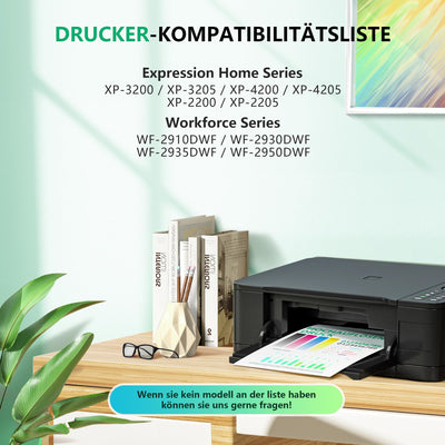 NewLift 604XL Druckerpatronen Kompatibel für Epson 604 Patronen Epson 604XL Epson 604 für Expression Home XP-XP-2205 XP-3200 XP-4200 XP-4205 XP-3205 Workforce WF 2935 (8er-Pack)