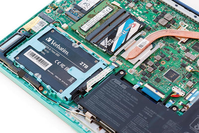 Verbatim Vi550 S3 SSD, internes SSD-Laufwerk mit 2 TB Datenspeicher, Solid State Drive mit 2,5'' SATA III Schnittstelle und 3D-NAND-Technologie, schwarz