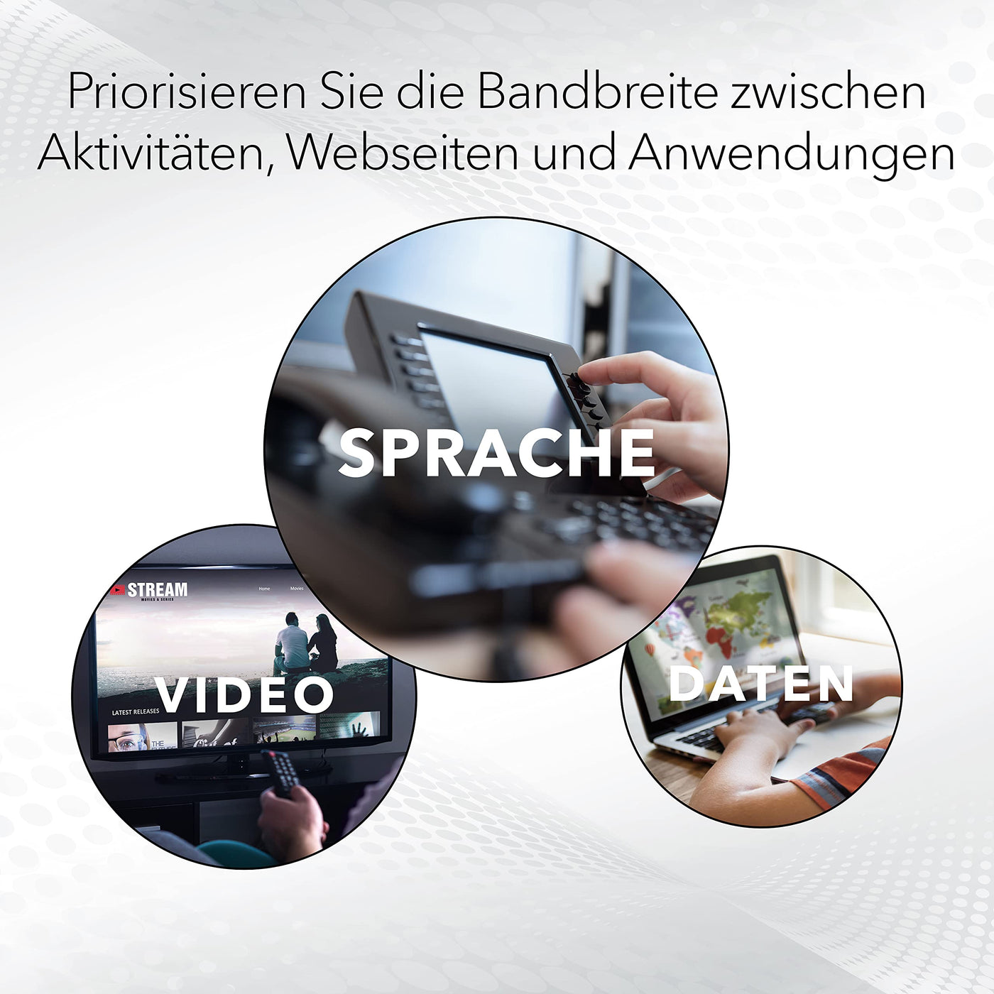 Netgear GS305E Managed Switch 5 Port Gigabit Ethernet LAN Switch Plus (Plug-and-Play, Netzwerk Switch Managed, IGMP Snooping, QoS, VLAN, lüfterlos, robustes Metallgehäuse), Schwarz