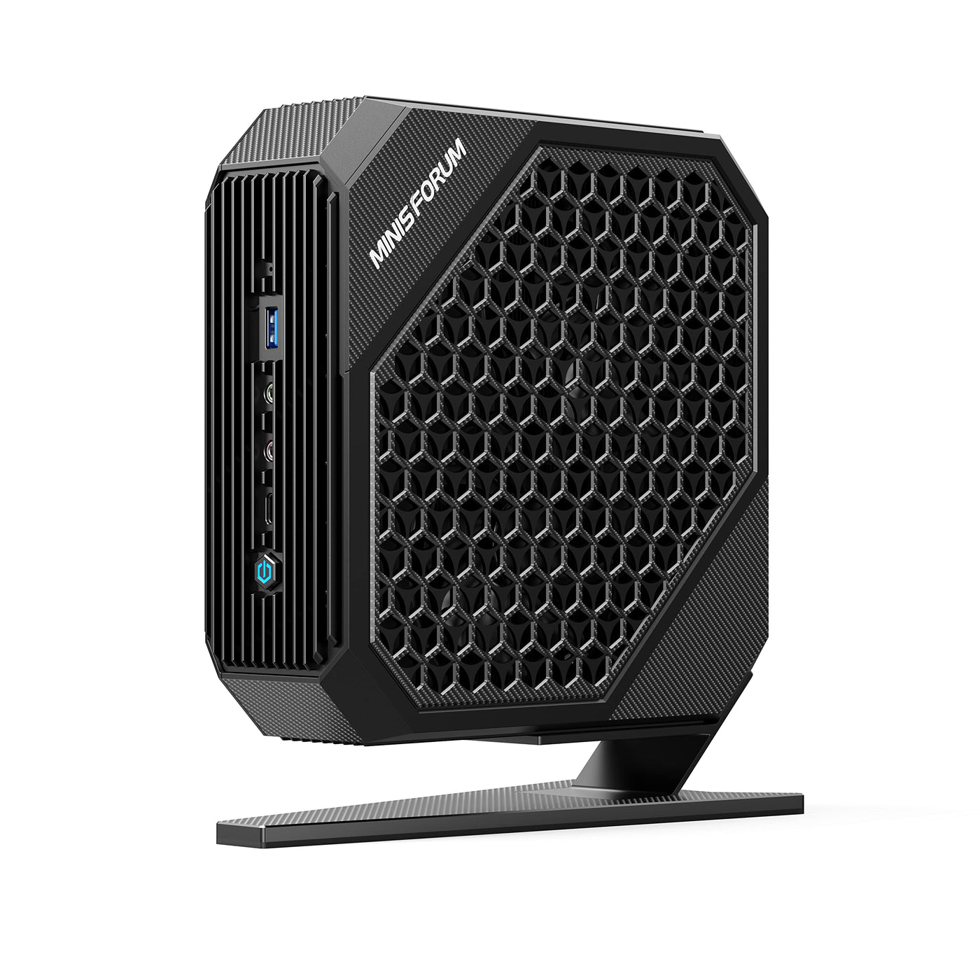 MINIS FORUM Mini-PC Neptune HX99G AMD Ryzen 9 6900HX 64 GB DDR5 1 TB SSD AMD Radeon RX 6600M Mini-Gaming-PC, 2xHDMI, 2X Port USB4, 2X PCIe/Sata SSD-Steckplatz, 5X Port USB3.2, Wi-FI 6/BT5.2