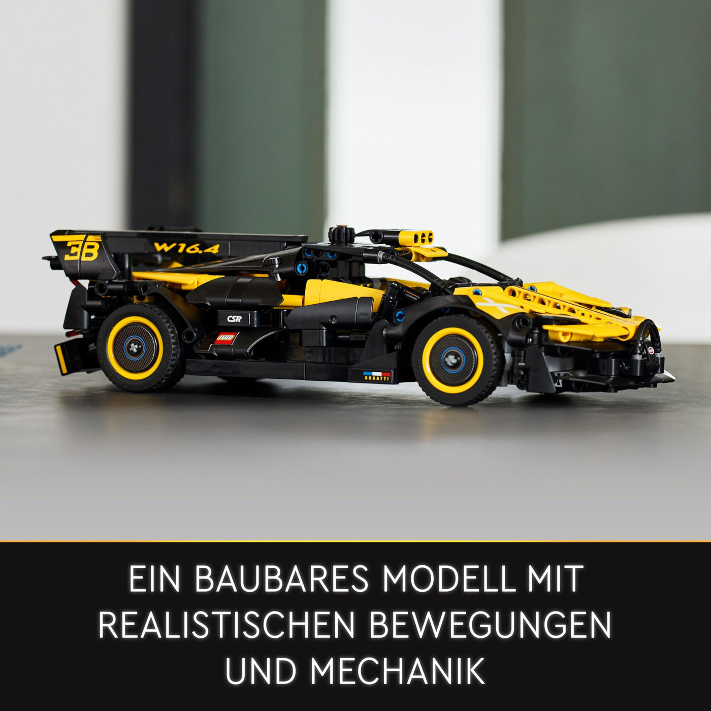 LEGO Technic Bugatti-Bolide, Auto-Modellbausatz, Sportwagen-Spielzeug, ikonisches Auto Set zum Sammeln, Bauspielzeug ab 9 Jahren 42151