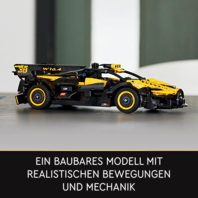 LEGO Technic Bugatti-Bolide, Auto-Modellbausatz, Sportwagen-Spielzeug, ikonisches Auto Set zum Sammeln, Bauspielzeug ab 9 Jahren 42151