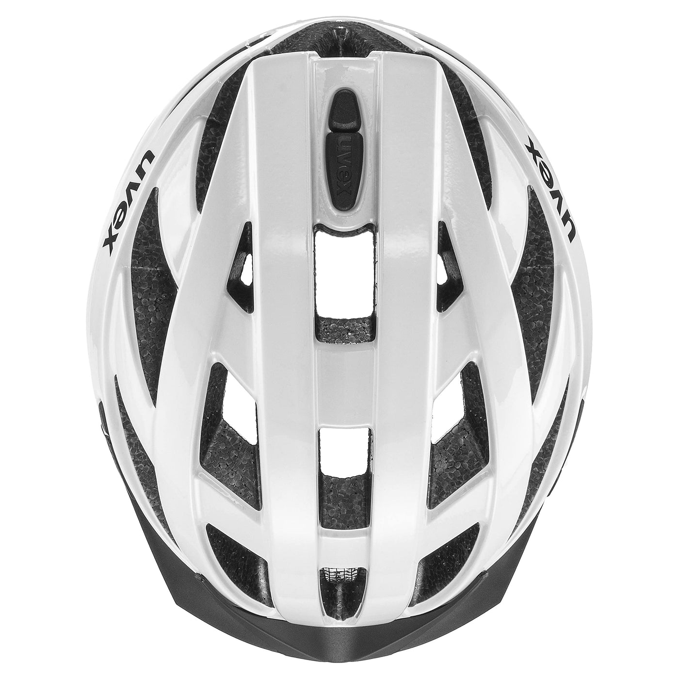 uvex i-vo 3D - leichter Allround-Helm für Damen und Herren - individuelle Größenanpassung - erweiterbar mit LED-Licht - white - 52-57 cm