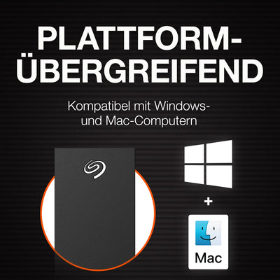 Seagate One Touch HUB 10TB externe Festplatte, 2-fach USB Hub, 3.5 Zoll, USB 3.0, PC, Notebook & Mac, inkl. 2 Jahre Rescue Service, Modellnr.: STLC10000400