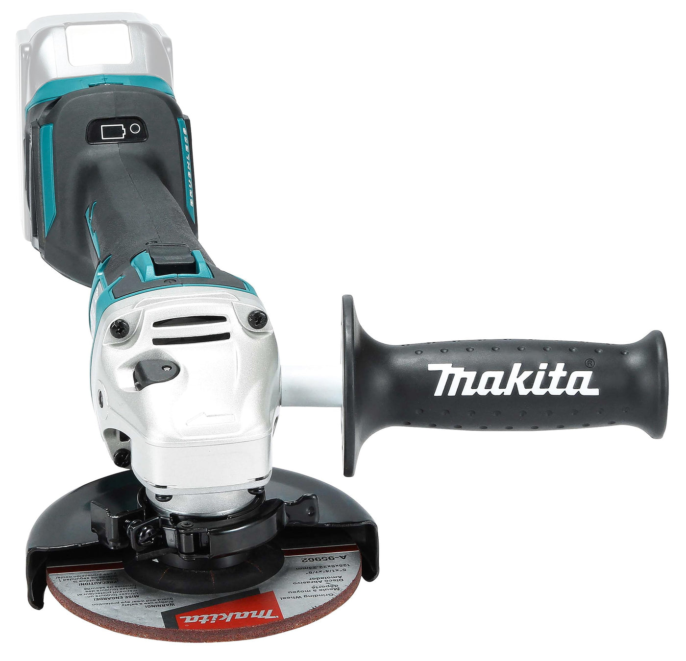Makita DGA513RTJ Akku-Winkelschleifer 18 V / 5,0 Ah, 2 Akkus + Ladegerät Im MAKPAC