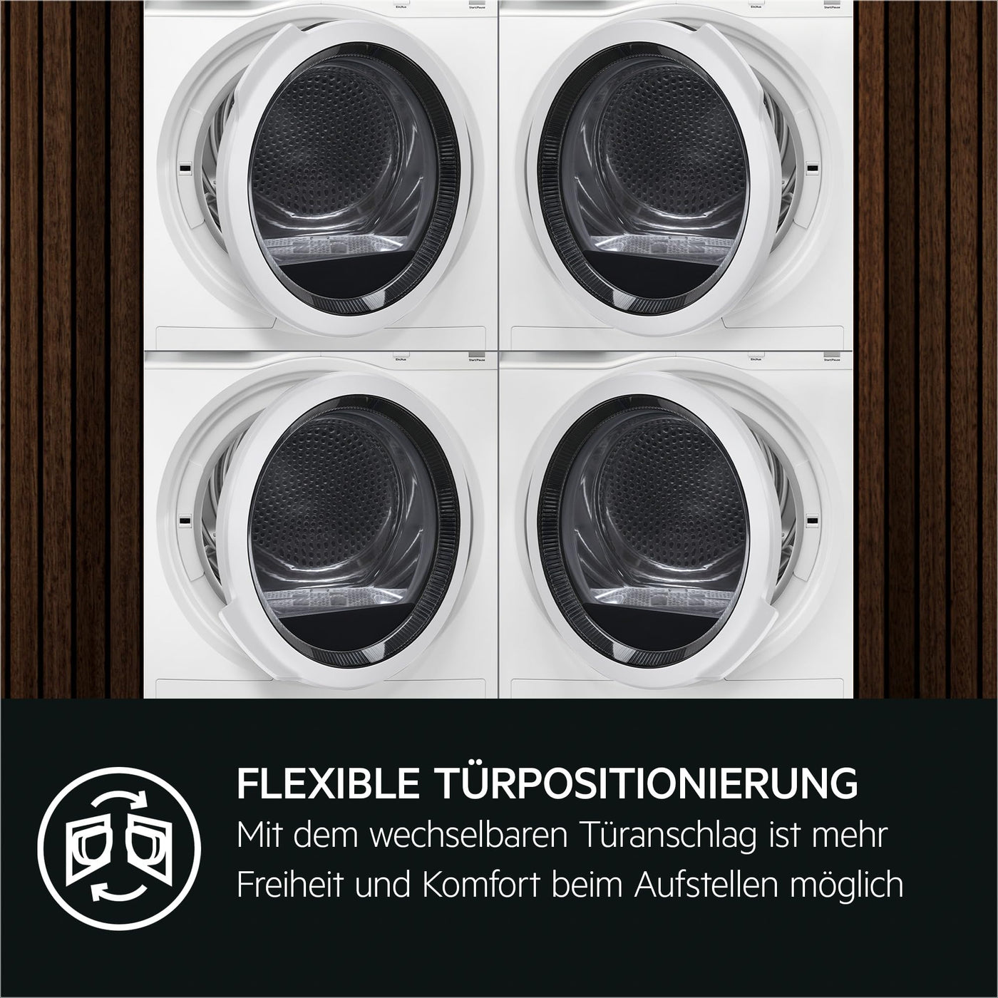 AEG Wärmepumpentrockner 9 kg| Serie 7000 SensiDry schonendes & energiesparendes Trockenverfahren| A+++| Mengenautomatik| Schontrommel| Knitterschutz | TR7T60690