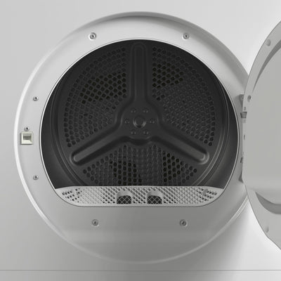 Telefunken T-11-400-W Kondenstrockner / 7kg Trockner mit 15 Programmen, Startzeitvorwahl, Knitterschutz & reversierenden Trommelbewegungen, weiß