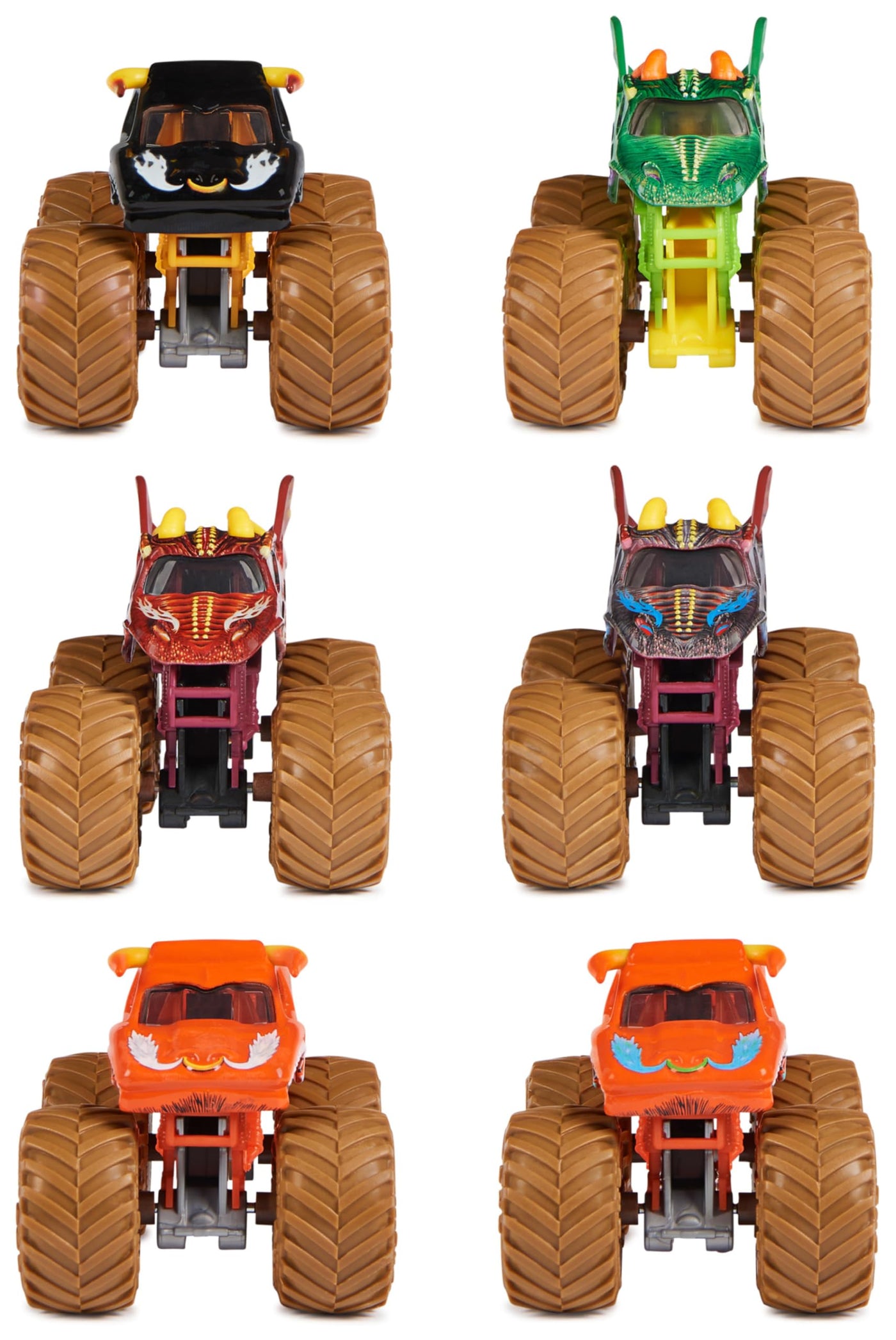 Monster Jam, Mystery Mudders, offizieller Monster Truck aus Druckguss im Maßstab 1:64, zum Waschen und Entdecken (Designs variieren)