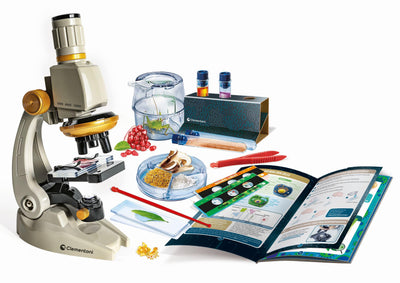 Galileo Lab Mein Mikroskop Deluxe - Experimentierkasten mit echtem Mikroskop & Smartphone-Halter, für Kinder ab 8 Jahren - 59349 von Clementoni