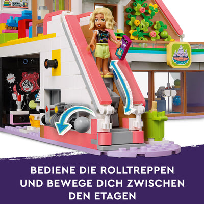 LEGO Friends Heartlake City Kaufhaus, Puppenhaus-Spielzeug für Mädchen und Jungen, Set mit Figuren, fördert die sozial-emotionale Entwicklung, Geschenk für Kinder ab 8 Jahren 42604