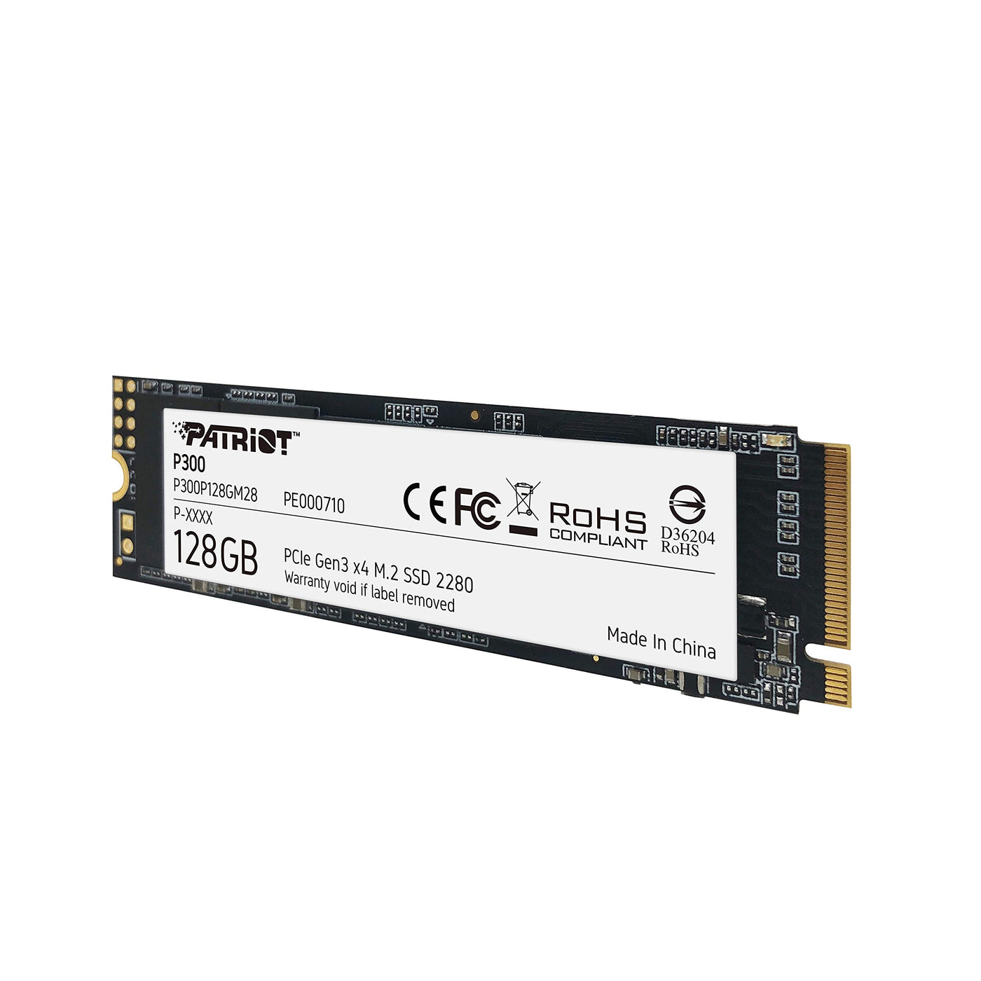 Patriot P300 M.2 PCIe Gen 3x4 128 GB SSD
