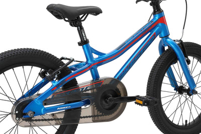 BIKESTAR Kinder Fahrrad Aluminium Mountainbike mit V-Bremse für Mädchen und Jungen ab 5 Jahre | 18 Zoll Kinderrad MTB | Blau