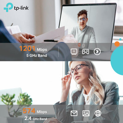 TP-Link Archer TX20UH WiFi 6 WLAN Stick für PC,USB WLAN Adapter AX1800 Dualband, MU-MIMO, WPA3, USB 3.0, nur Kompatibel mit Windows 10/11