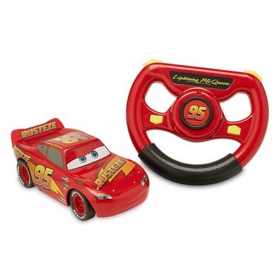 Disney Store Pixar Ferngesteuertes Auto Lightning McQueen Pixar Cars, 15 cm / 6”, 2,4 GHz, Auto Spielzeug, bewegt Sich in Vier Richtungen, stundenlanger Fahrspaß, geeignet für Kinder ab 3 Jahren