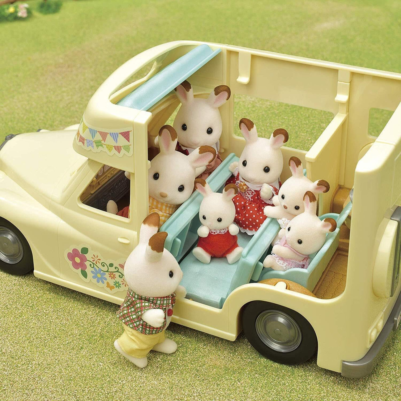 Sylvanian Families 5454 Wohnmobil - Puppenhaus Auto Spielset