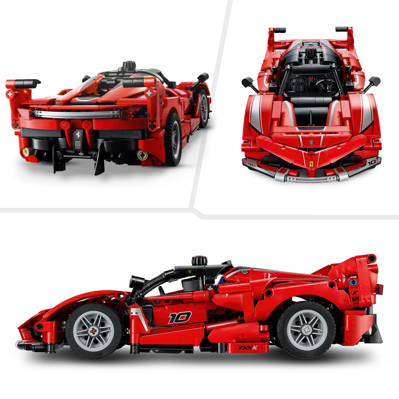 LEGO Technic Ferrari FXX K Rennwagen Spielzeug – Automodell zum Bauen und Ausstellen mit V12-Motor und beweglichen Kolben – Motorsport Geschenk für Jungen ab 10 Jahren – 42212