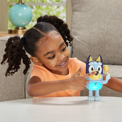 Vtech Bluey Dreh- & Zieh-Reaktionsspiel – Interaktives Spielzeug mit Musik, Geräuschen und Sätzen aus der TV-Show – Für Kinder von 3-6 Jahren