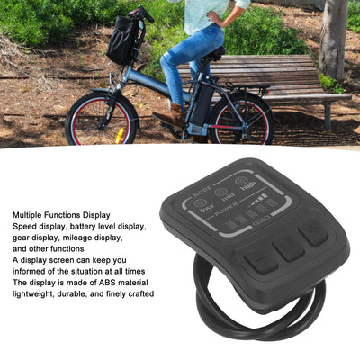Akozon G20 F Electric, G20 F Electric, LED-Anzeige mit Wasserdichter Schnittstelle Für Fahrräder und Roller