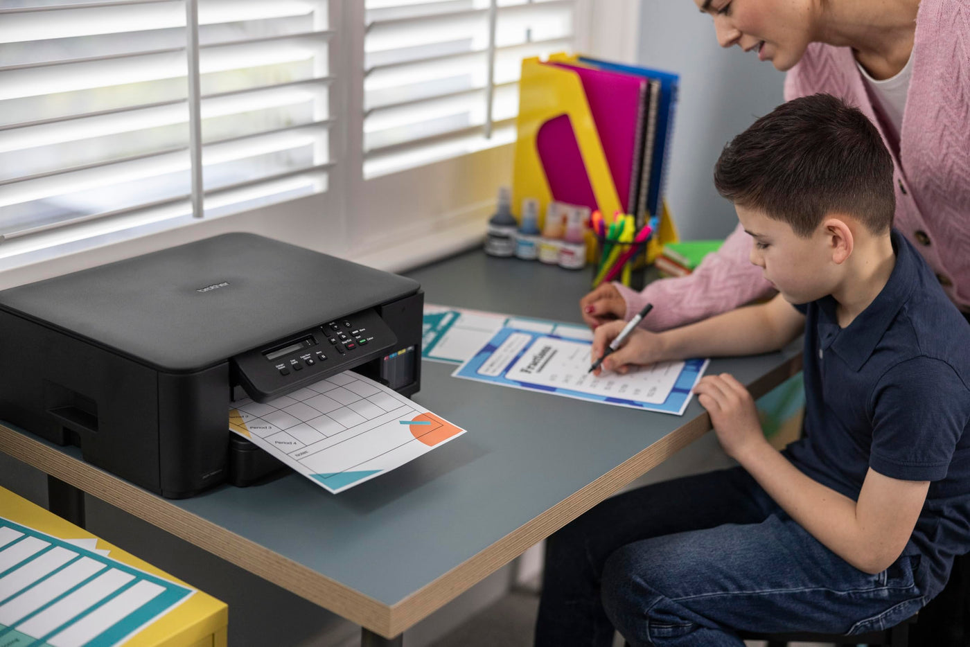 Brother DCP-T580DW 3-in-1 drahtloser Tintentankdrucker (Drucken, Scannen, Kopieren)