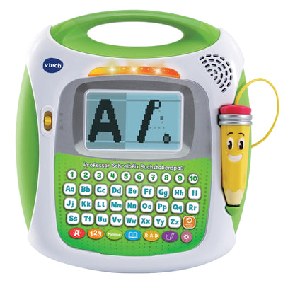 VTech Professor Schreibfix Buchstabenspaß – Schreibtafel zum Schreiben und Lesen lernen – Für Kinder von 4-8 Jahren
