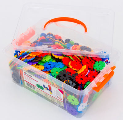 Betzold - Steckblümchen 1000-tlg. - Bunte Steckblumen-Bausteine Steckspiel