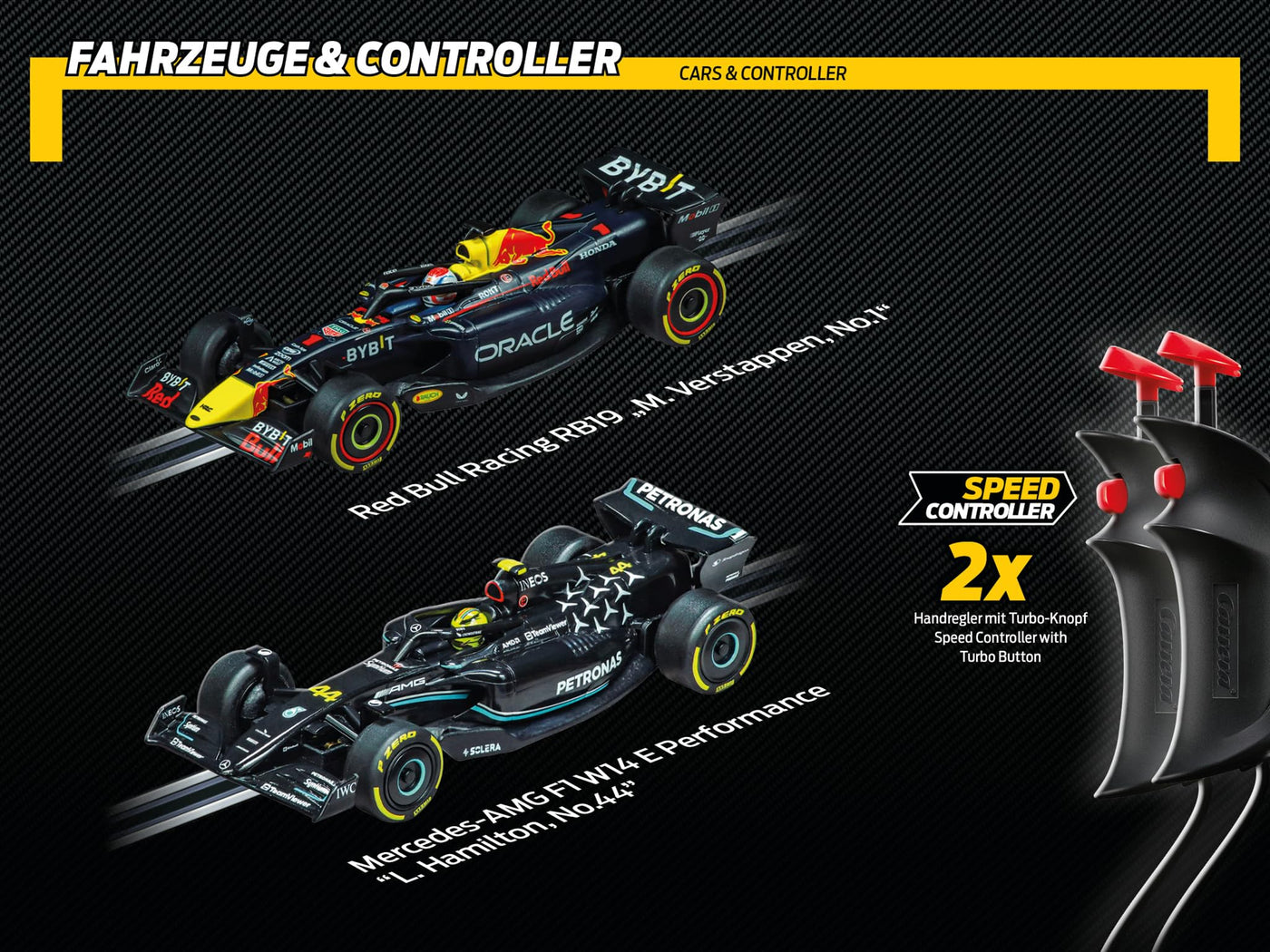 Carrera GO!!! Max Competition Rennbahn-Set I Rennbahn mit lizensierten Slotcars | bis zu 2 Spieler | Für Kinder ab 6 Jahren & Erwachsene