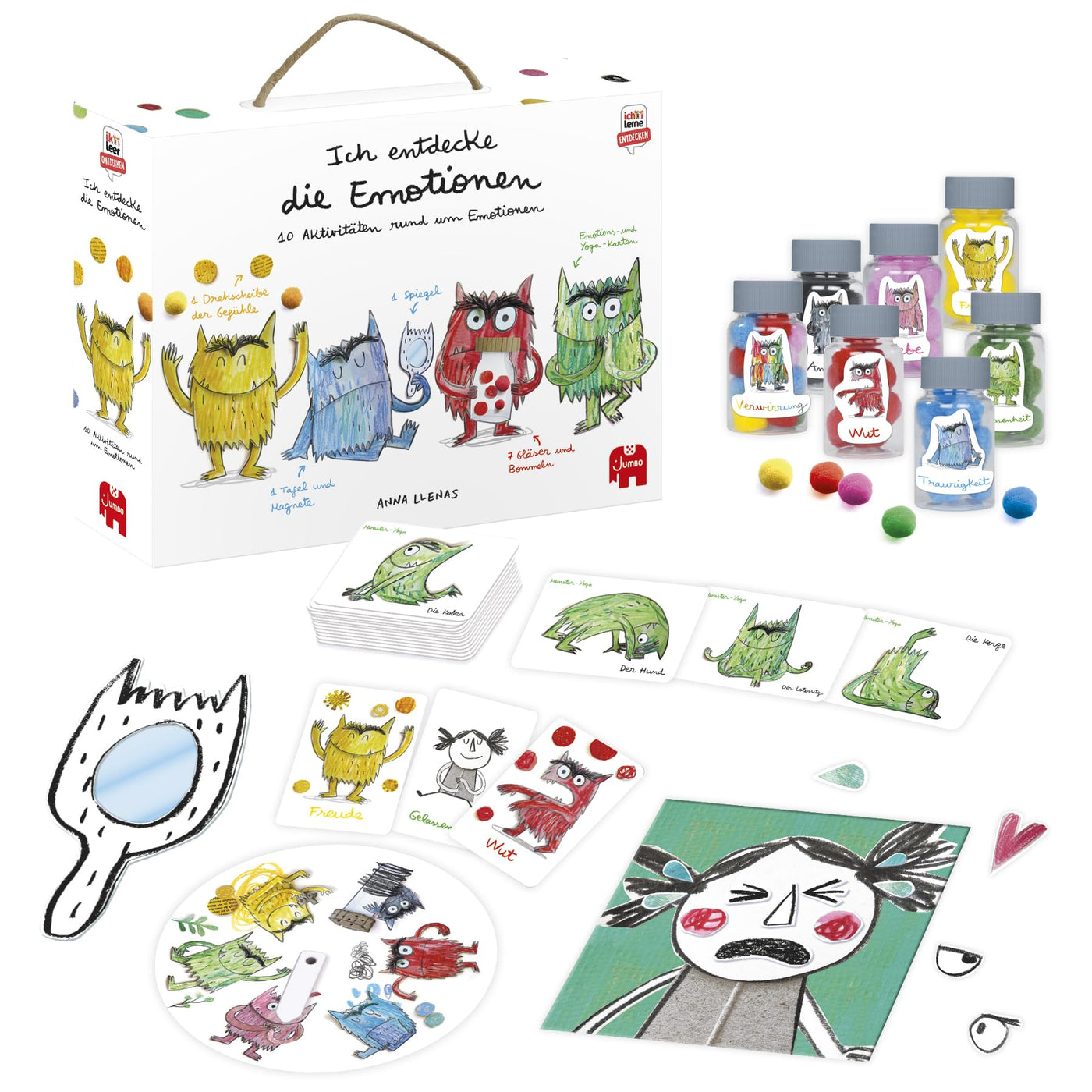 Jumbo Ich Lerne Entdecken - Das Farbenmonster