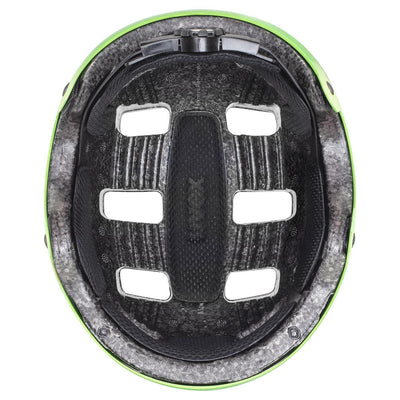 uvex kid 3 cc - robuster Fahrradhelm für Kinder- individuelle Größenanpassung - optimierte Belüftung - green matt - 51-55 cm