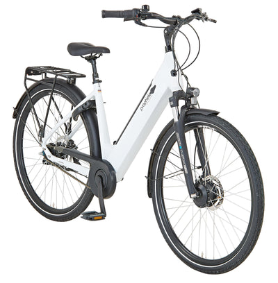 Prophete Geniesser 2.0 City E-Bike 28 Zoll - 360Wh - Integrierter Akku - Frontmotor - 7-Gang Nabenschaltung - HDY. Scheibenbremse - Rahmenhöhe 48 cm
