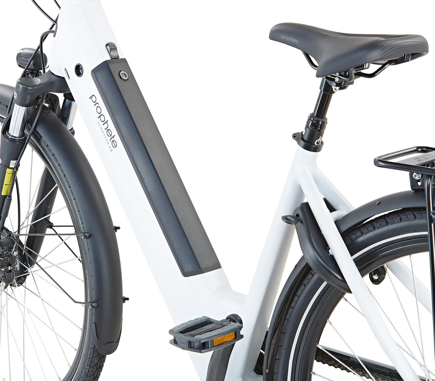 Prophete Geniesser 2.0 City E-Bike 28 Zoll - 360Wh - Integrierter Akku - Frontmotor - 7-Gang Nabenschaltung - HDY. Scheibenbremse - Rahmenhöhe 48 cm