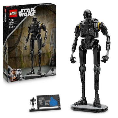 LEGO Star Wars 75434 Sicherheitsdroide K-2SO – Figur zum Bauen & Ausstellen, BAU-Spielzeug, Sammler-Modell mit Infotafel – Geschenk für Jungen, Mädchen und Erwachsene Andor-Fans