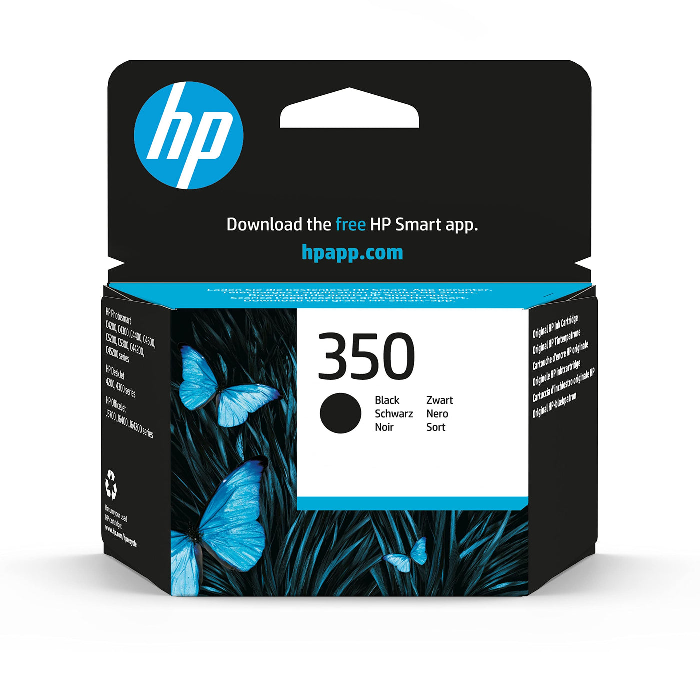 HP CB335EE 350 Schwarz Original Druckerpatrone für HPDeskjet,HPOfficejet,HPPhotosmart