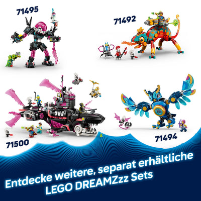 LEGO DREAMZzz 2-in-1 Mateos Sprühdosen-Truck - Spielzeug mit 2 Bauvarianten, mit 5 Minifiguren inkl. Copper und Mr. Oz - Kreatives Geschenk zum Geburtstag für Jungen & Mädchen ab 9 Jahren - 71499