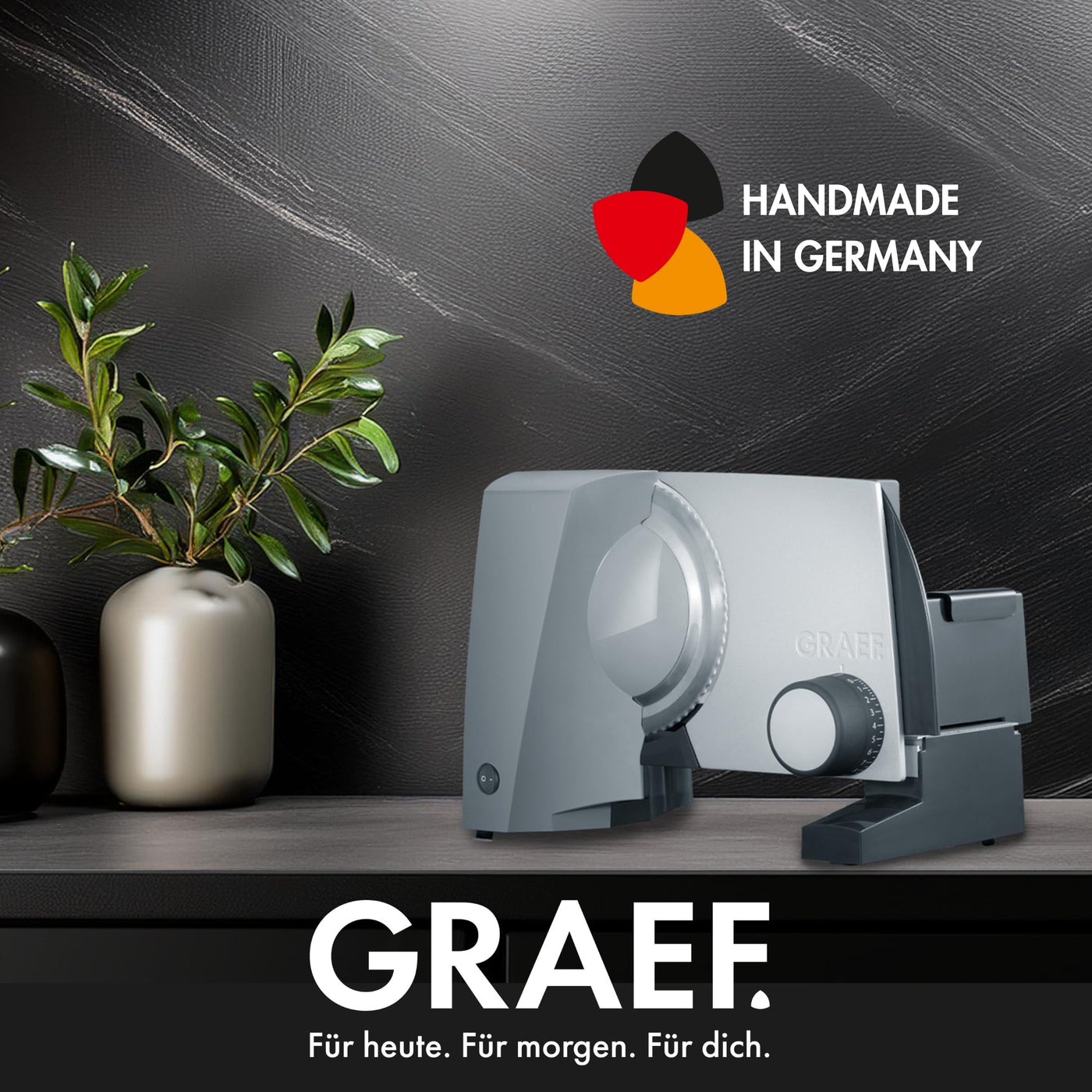 GRAEF. Allesschneider G52 Grau (matt)