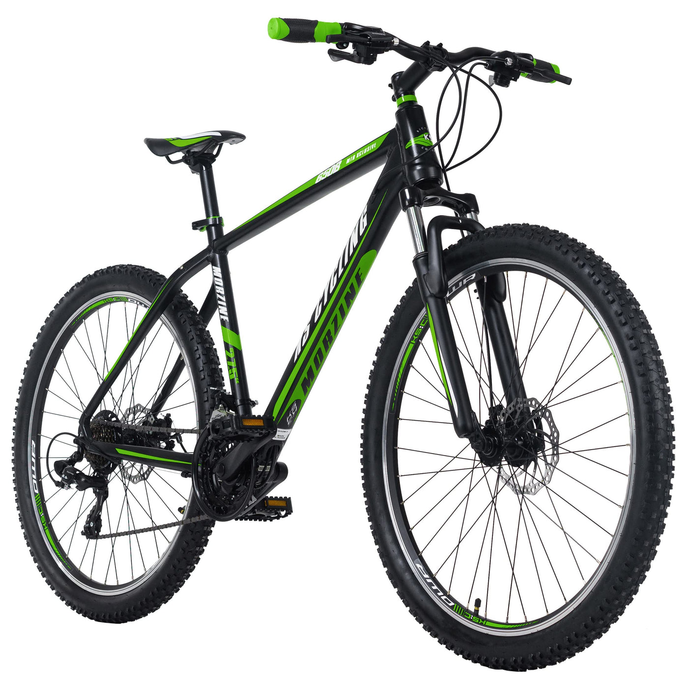 KS Cycling Mountainbike Hardtail 27,5'' Morzine schwarz-grün 53 cm