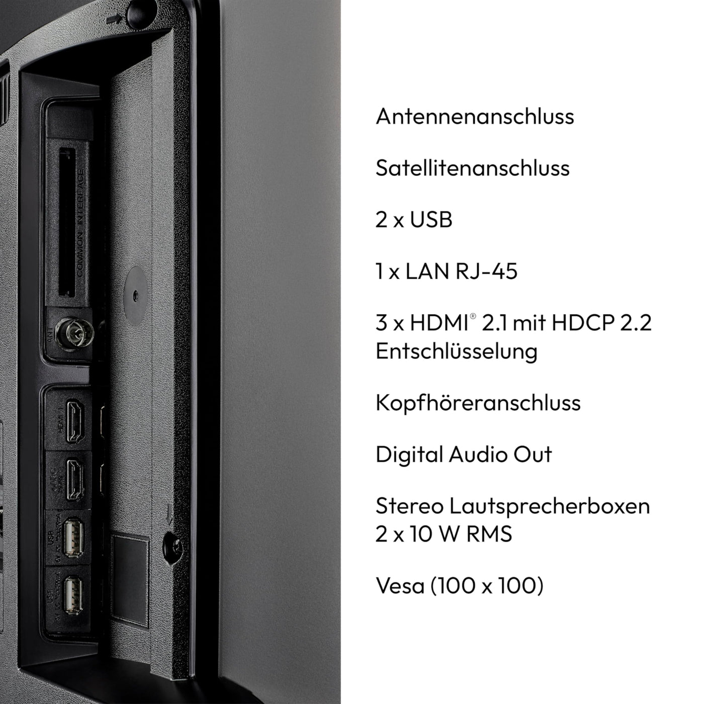 MEDION X14370 (MD 30706) 108 cm (43 Zoll) Fernseher (Smart TV, 4K Ultra HD, Dolby Vision HDR, Dolby Atmos, Netflix, Prime Video, MEMC, Micro Dimming, Bluetooth, PVR)