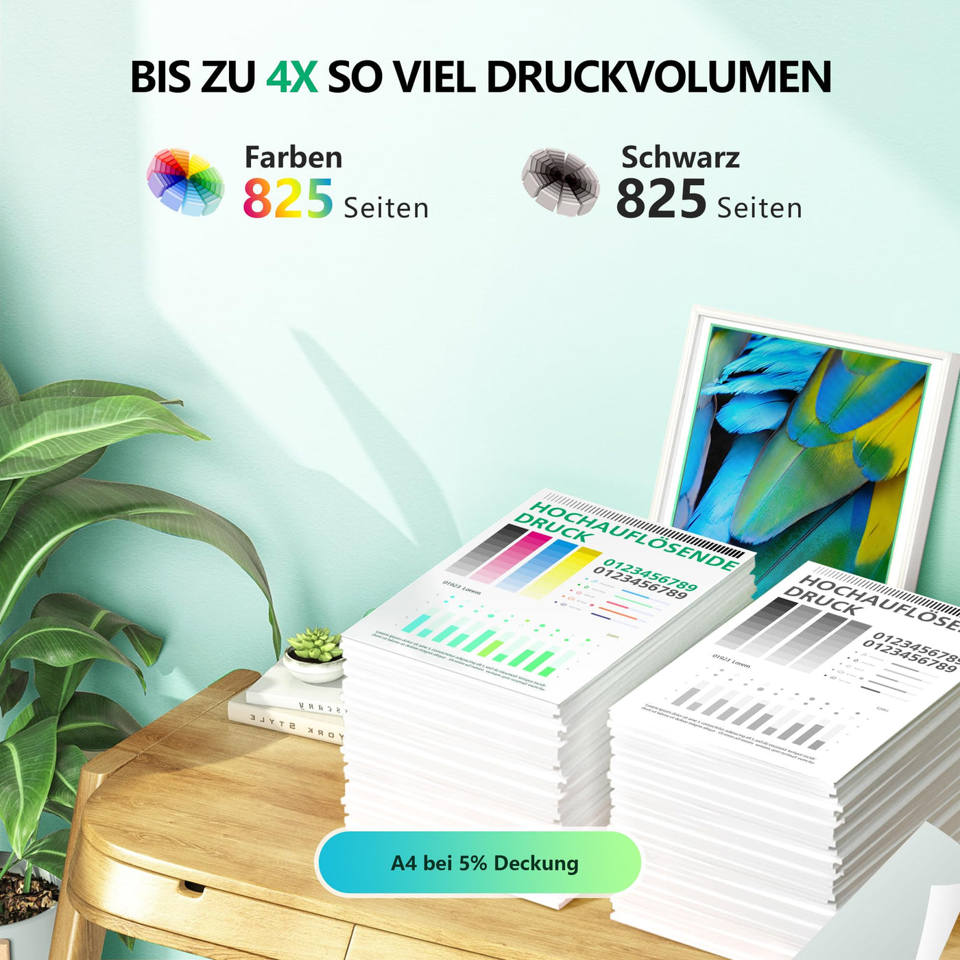NewLift 912XL für HP 912 Druckerpatronen Kompatibel für HP 912 HP 912 XL Multipack für HP Officejet Pro 8022 Patronen für HP officejet pro 8020 8012 8010(Schwarz Cyan Magenta Gelb,4er-Pack)
