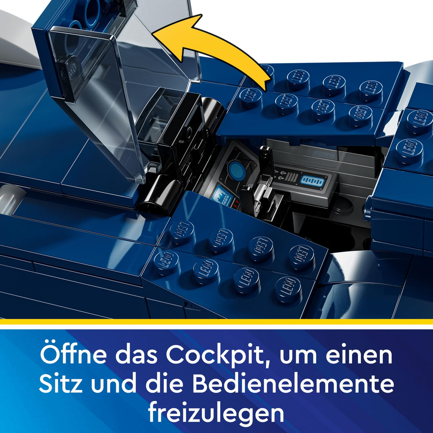 LEGO DC Batman: Batman im Batmobil vs. Harley Quinn und Mr. Freeze, Spielzeug-Auto aus der Zeichentrickserie für Kinder, Geschenk für Jungen und Mädchen ab 8 Jahren 76274