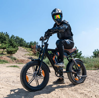 HITWAY E Bike Elektrofahrrad für Erwachsene 20 Zoll 4.0 Breitreifen Ebikes, 48V 15Ah/2 * 13Ah Akku Mountain E-MTB Fahrrad,7 Gang zum Pendeln,bis 45-150km