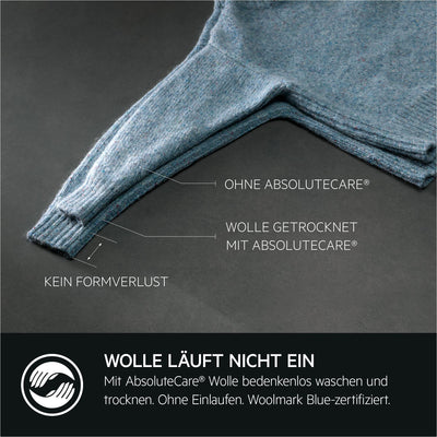 AEG LWR9W80600 / Wifi Waschtrockner mit Wärmepumpe / SensiDry – schonend und energiesparend / 10 kg Waschen / 6 kg Trocknen / C / Mengenautomatik / ProSteam® - Auffrischfunktion / 1600 U/min