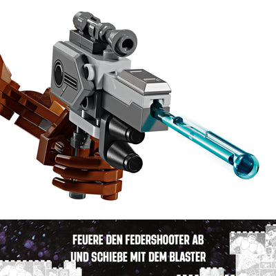 LEGO Marvel Rocket & Baby Groot, baubares Superhelden-Spielzeug für Kinder aus Marvel Studios' Guardians of The Galaxy, Figur für Rollenspiele, Geschenk für Jungs und Mädchen ab 10 Jahren 76282