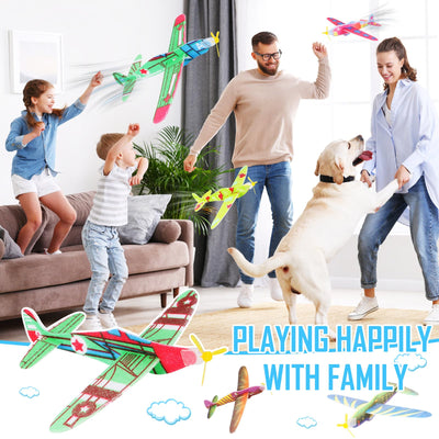 12x Styroporflieger,Styroporflieger Styropor, Gleiter Flieger,Styropor-Flieger,ideal als Mitgebse,Gleitflugzeuge für Kinder für Mitgebsel Überraschung