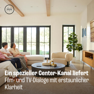 JBL Cinema SB 550 – 3.1-Kanal-Soundbar mit integriertem Subwoofer für Heimkino Sound-System – Mit Bluetooth-Musik-Streaming und Dolby Audio – Schwarz