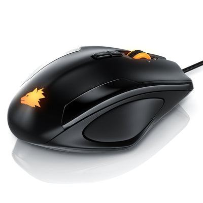 Titanwolf - Gaming Optical Mouse mit 12 programmierbare Tasten - Maus mit 10800 DPI Abtastrate - High Precision Polling-Rate bis 1000Hz - MMO Gaming Specialist Modell
