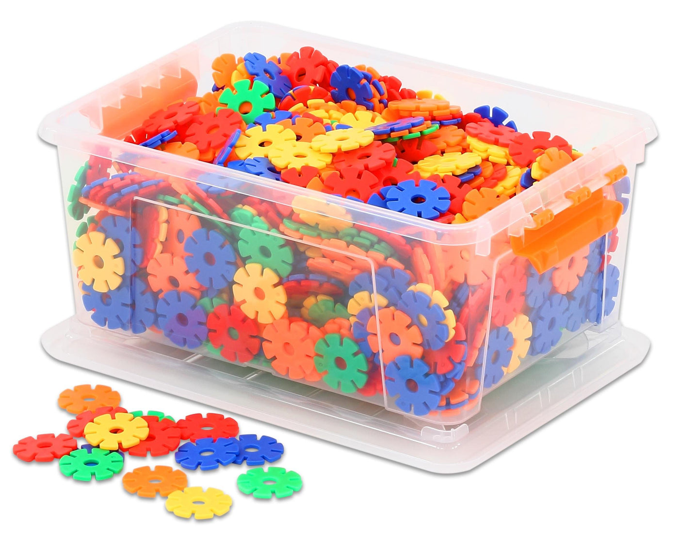 Betzold - Steckblümchen 1000-tlg. - Bunte Steckblumen-Bausteine Steckspiel